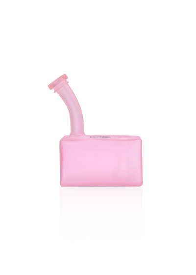 RiO Sandblasted Color Glass Pink