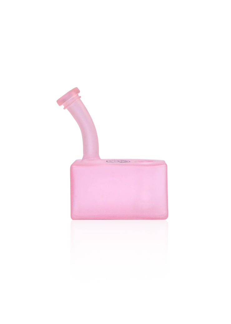 RiO Sandblasted Color Glass Pink